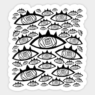 Eye Poppington Sticker